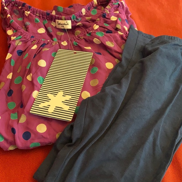 Splendid Kids Purple Dot 2set - Picture 2 of 5